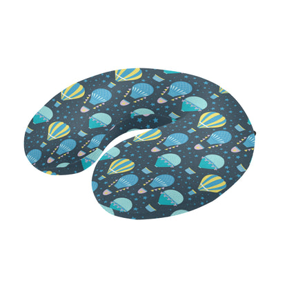 Ballon Pattern Print Design 06 U-Shaped Travel Neck Pillow