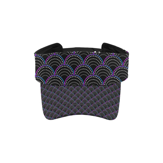 Mermaid Pattern Print Design 09 Unisex Sun Visor