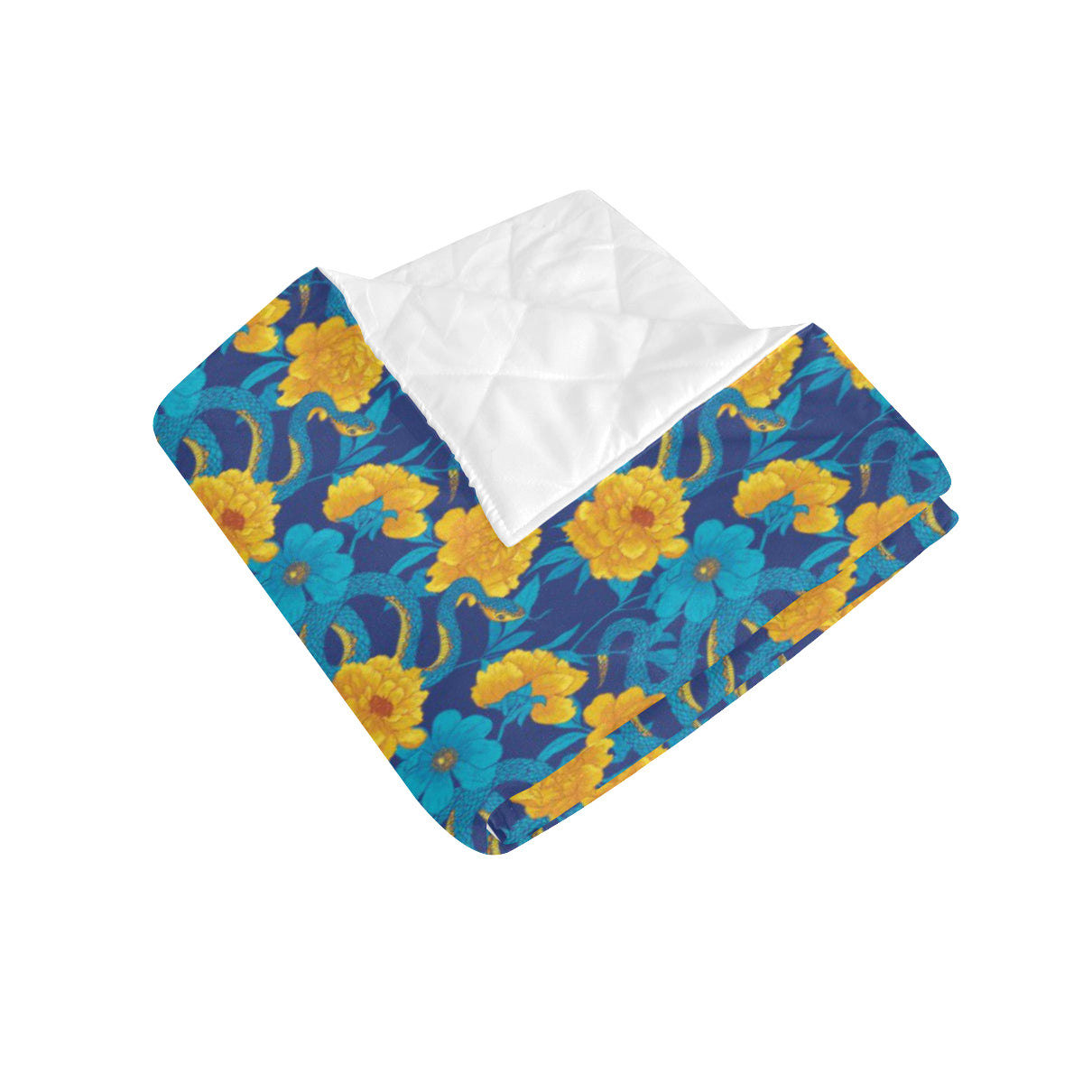 Boa Pattern Print Design 01 Premium Quilt