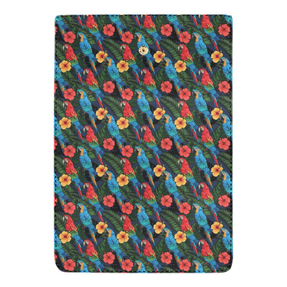 Parrot Pattern Print Design A01 Women's Trifold Wallet