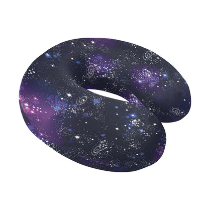 Cosmic Pattern Print Design 03 U-Shaped Travel Neck Pillow