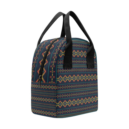 Southwest American Design Themed Print Insulated Lunch Bag