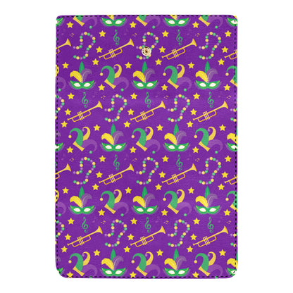 Mardi Gras Pattern Print Design 06 Women's Trifold Wallet