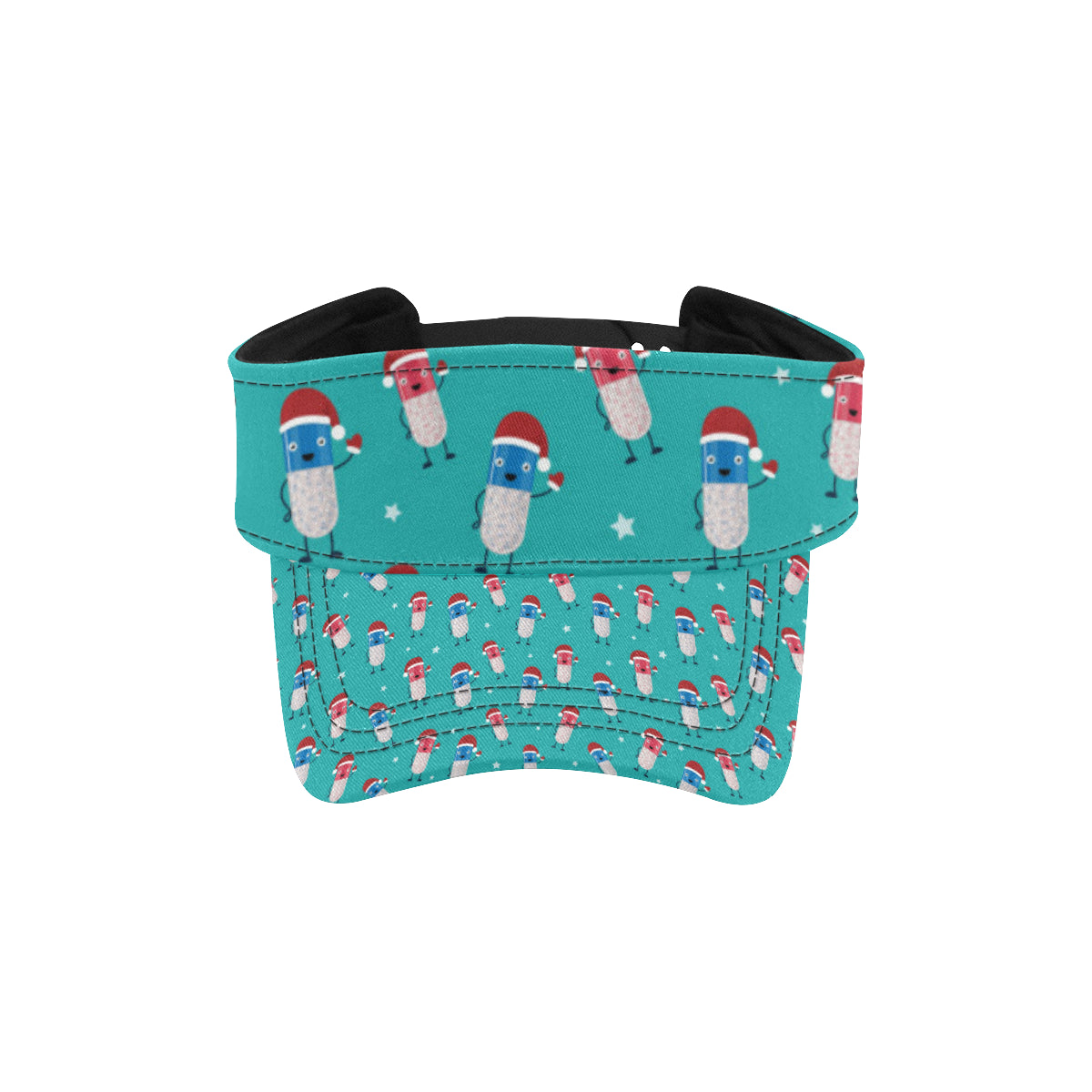 Pill Pattern Print Design A03 Unisex Sun Visor