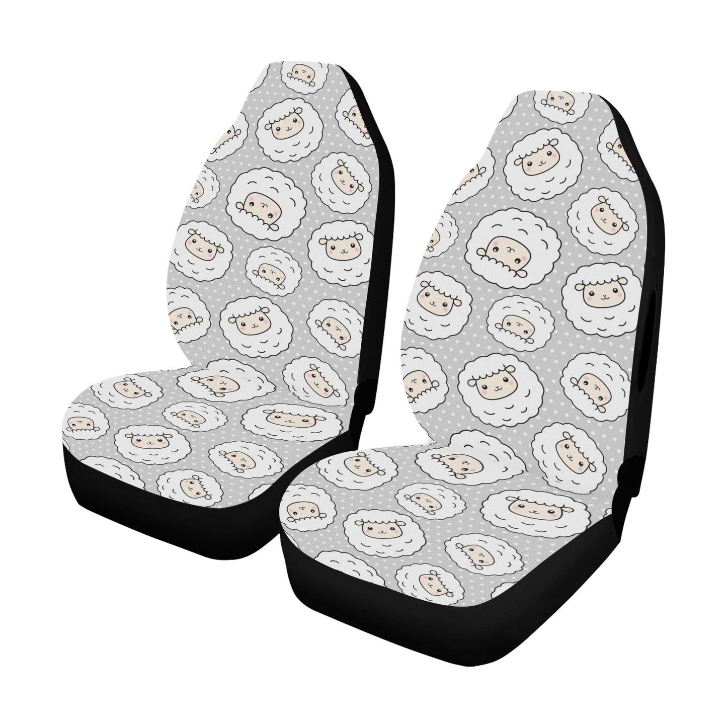 Sheep Print Design LKS401 Car Seat Covers