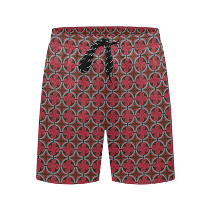 Vikings Print Design LKS301 Men's Swim Trunks Beach Shorts
