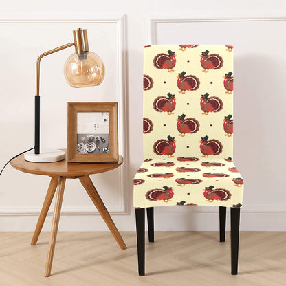 Thanksgiving Print Design LKS3010 Dining Chair Slipcover