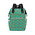 School Bus Print Design LKS308 Diaper Bag Backpack