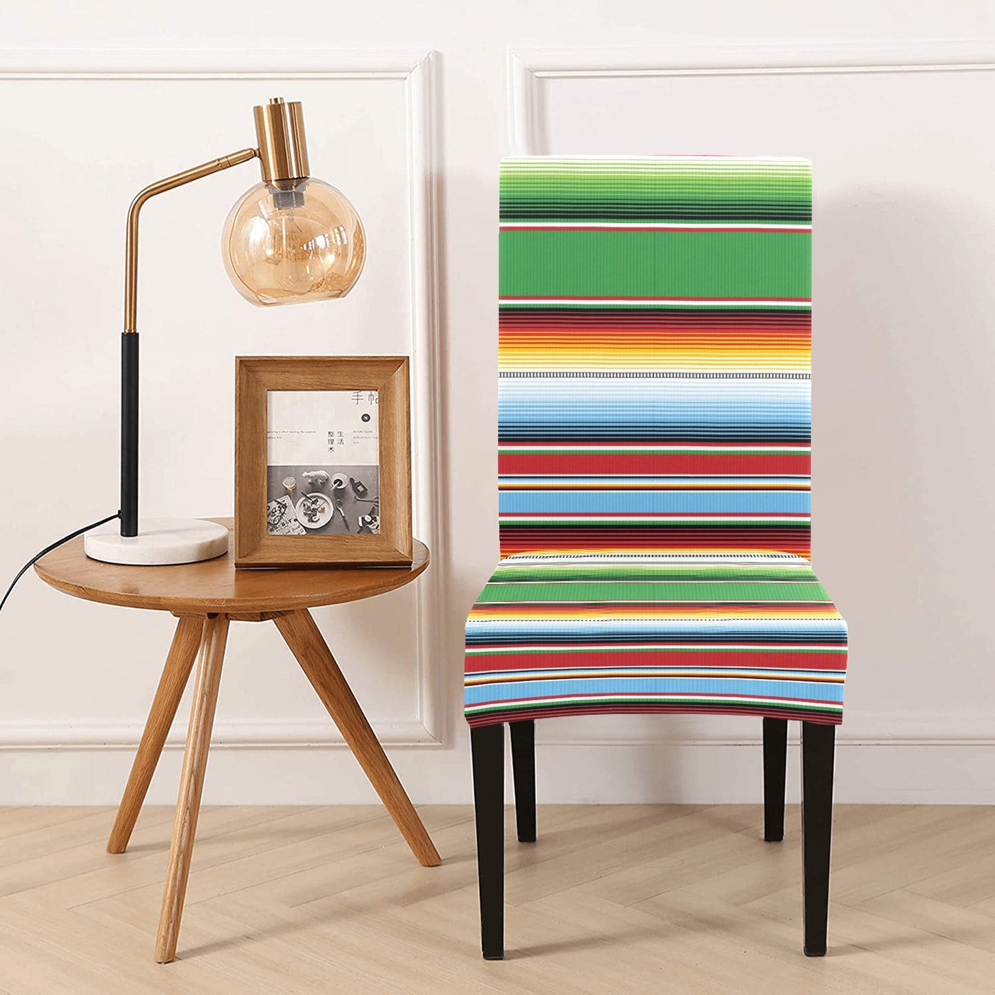 Serape Print Design LKS302 Dining Chair Slipcover