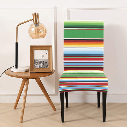 Serape Print Design LKS302 Dining Chair Slipcover