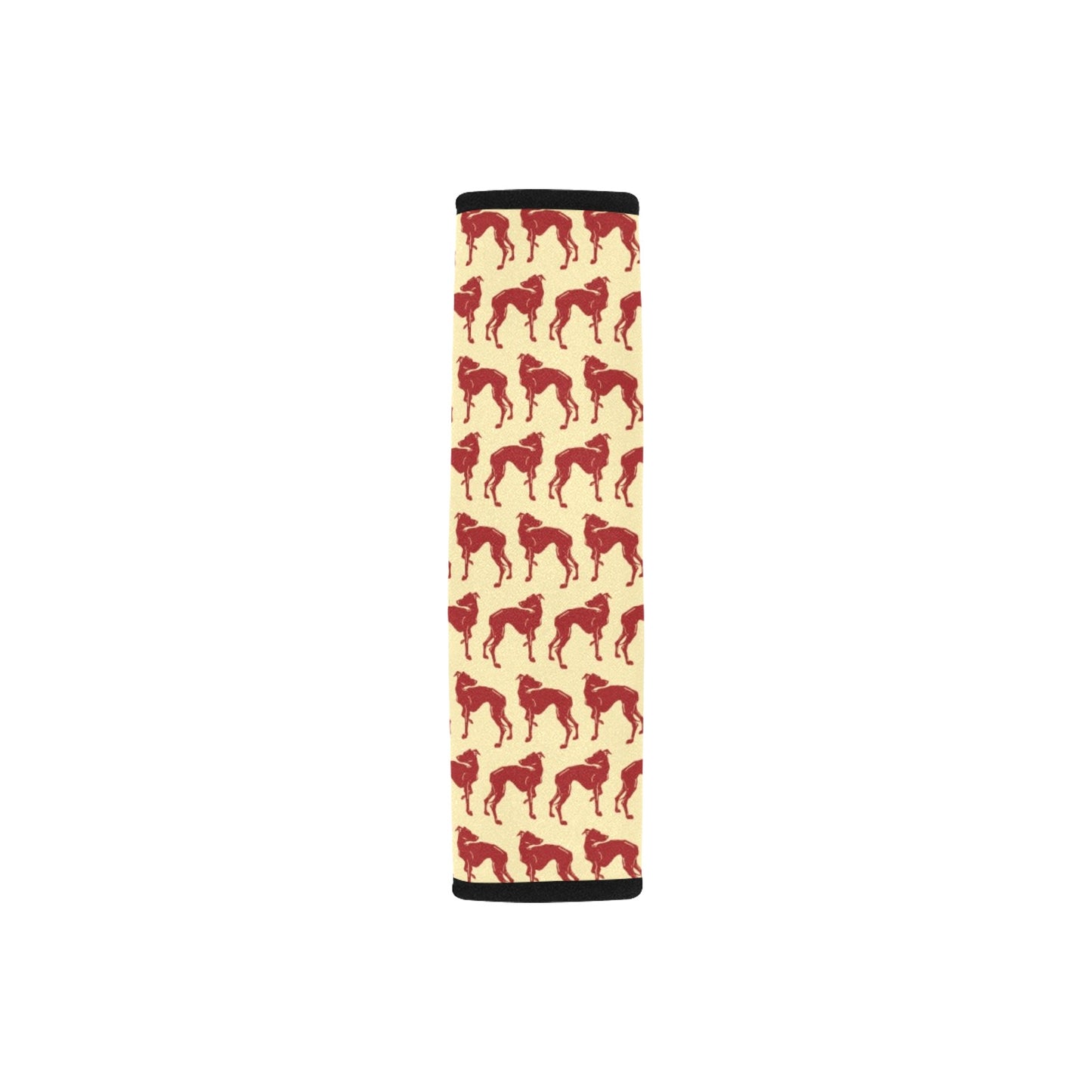 Whippets Print Design LKS301 Car Seat Belt Cover