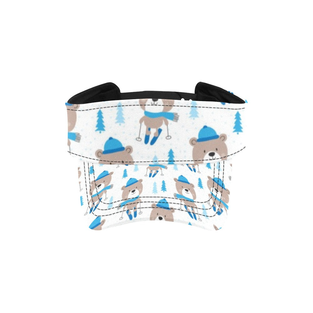 Ski Print Design LKS306 Unisex Sun Visor