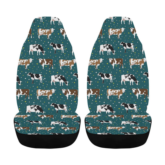 Cattle Print Design LKS404 Car Seat Covers