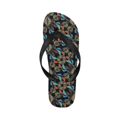 Ancient Greek Print Design LKS308 Flip Flops