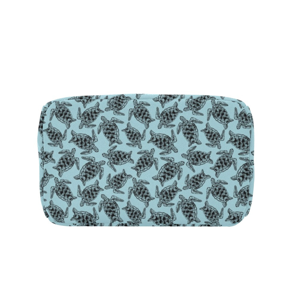 Sea Turtle Print Design LKS3010 Insulated Lunch Bag
