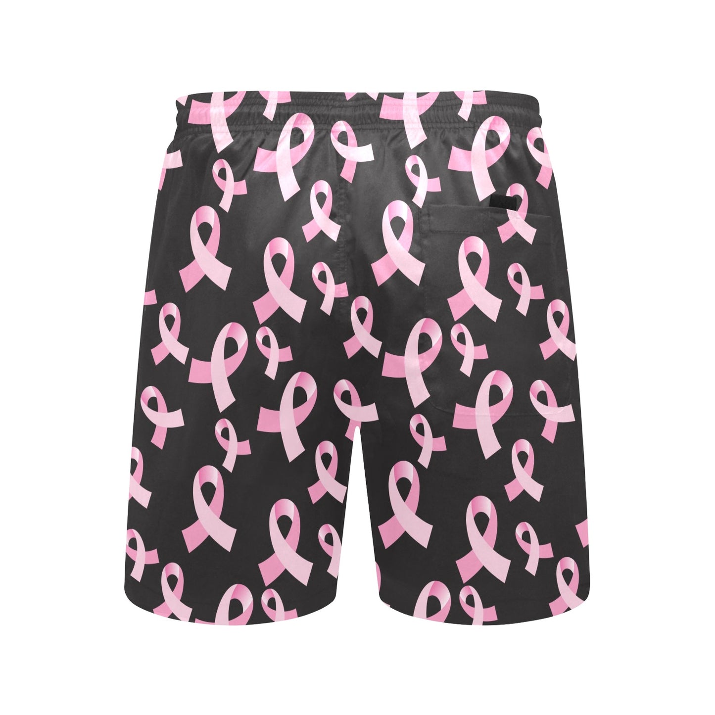 Breast Cancer Awareness Design Men's Swim Trunks Beach Shorts