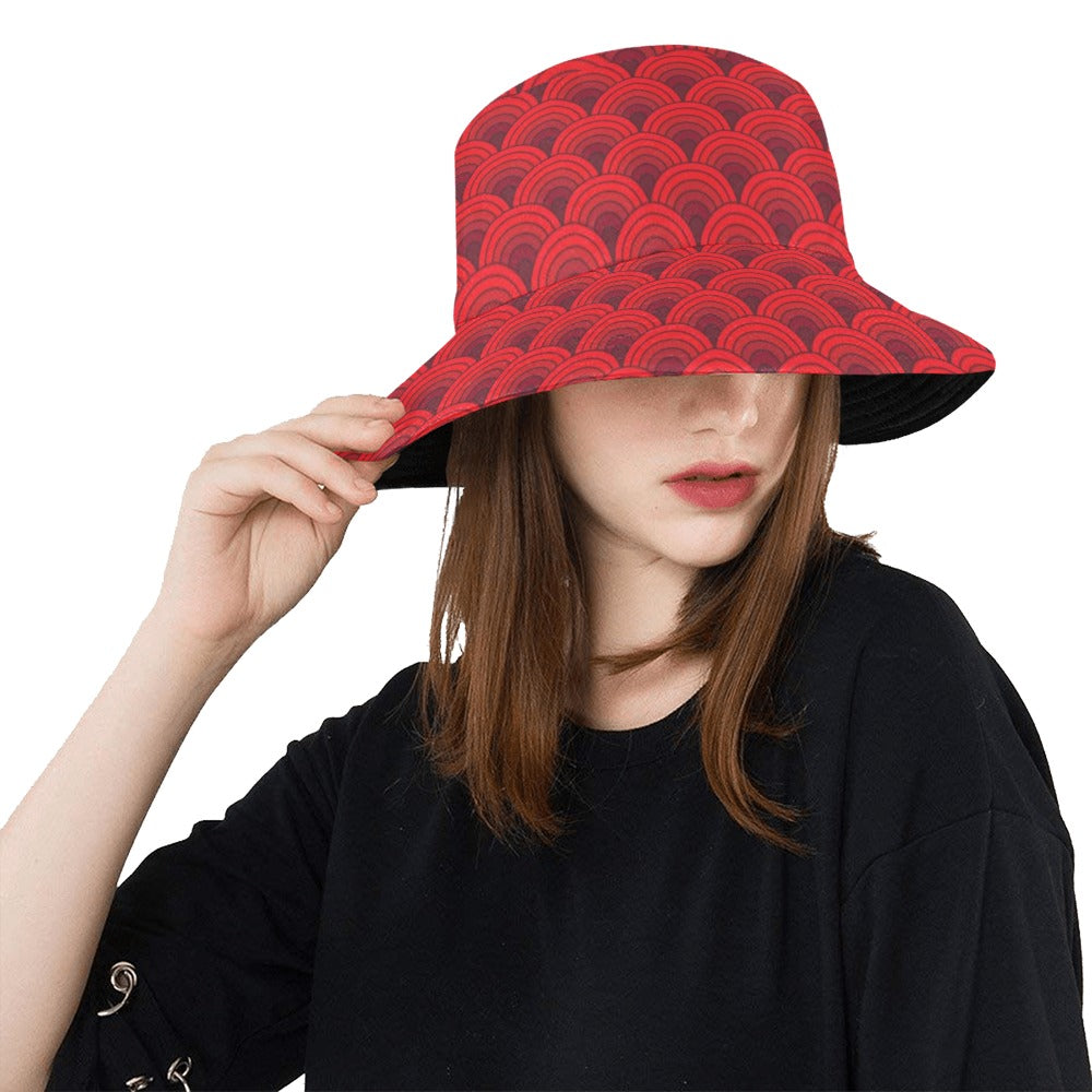 Scales Print Design LKS403 Unisex Bucket Hat