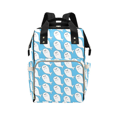 Sea Lion Print Design LKS402 Diaper Bag Backpack