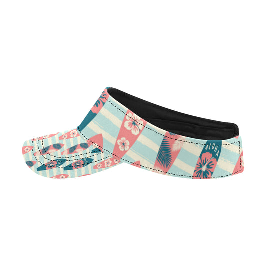Aloha Hawaii Surfboard Pattern Print Design 02 Unisex Sun Visor
