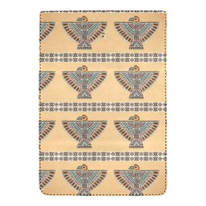Native American Eagle Pattern Women's Trifold Wallet