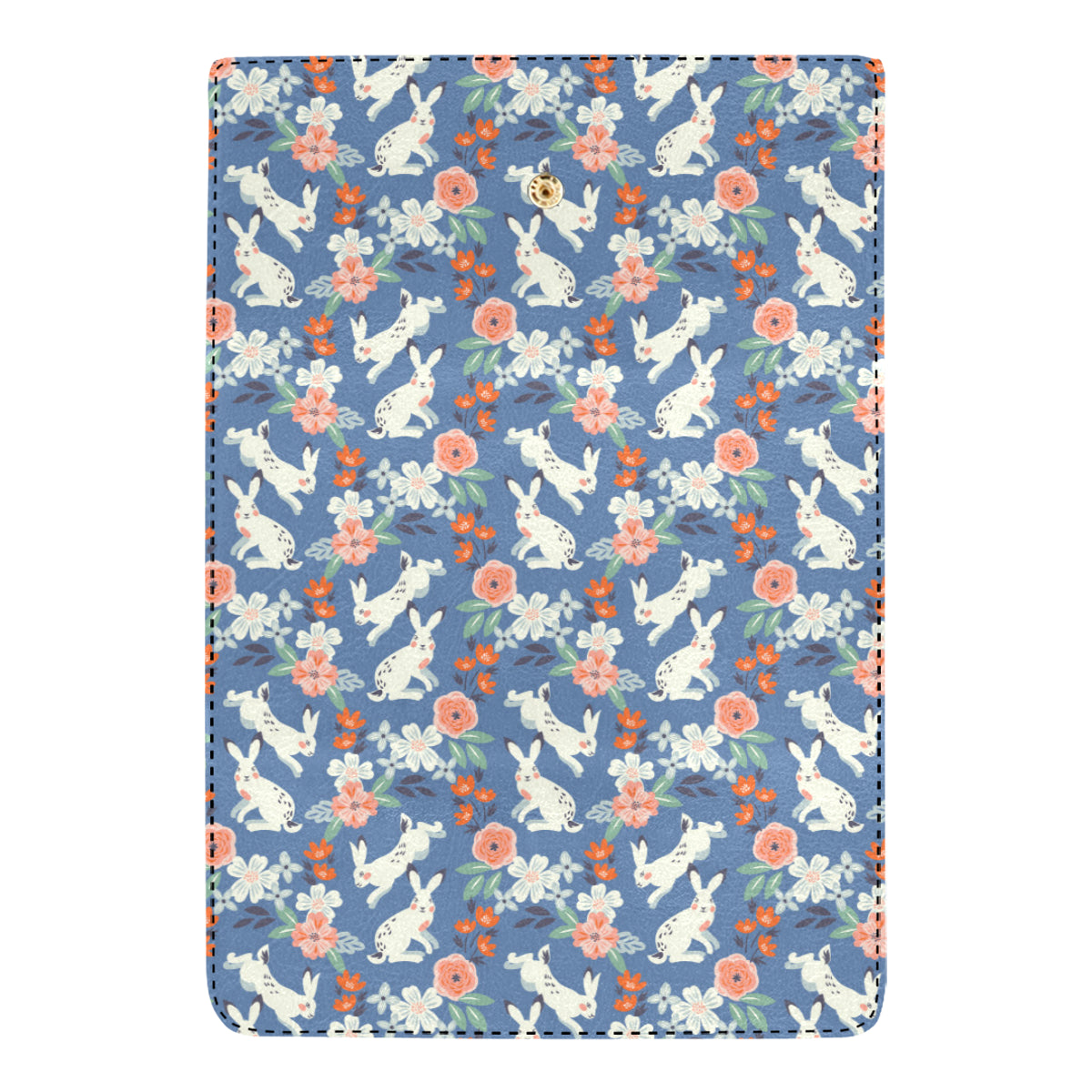 Bunny Pattern Print Design 07 Women's Trifold Wallet