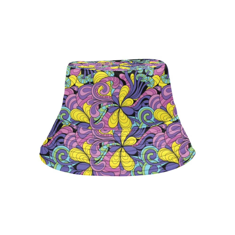 Trippy Print Design LKS305 Unisex Bucket Hat