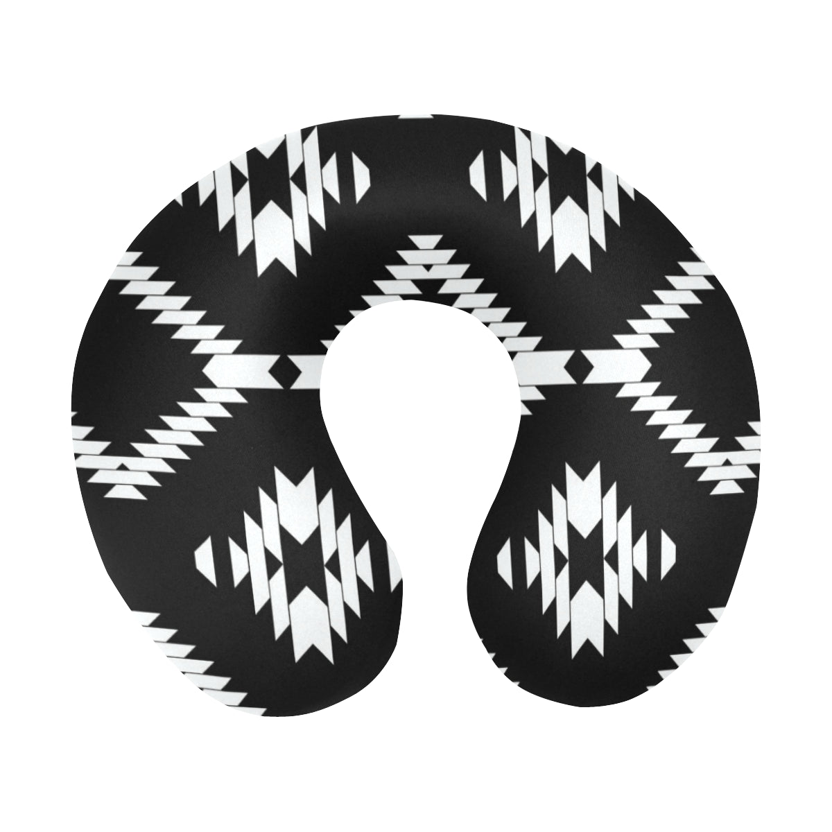 Native Pattern Print Design A04 U-Shaped Travel Neck Pillow