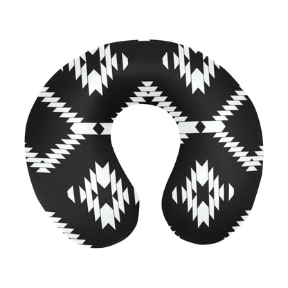 Native Pattern Print Design A04 U-Shaped Travel Neck Pillow