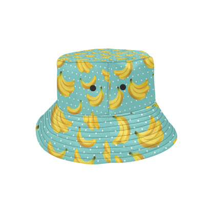 Banana Pattern Print Design BA02 Unisex Bucket Hat