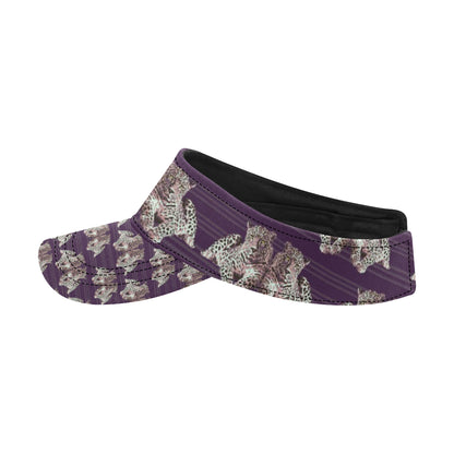 Leopard Pattern Print Design 01 Unisex Sun Visor