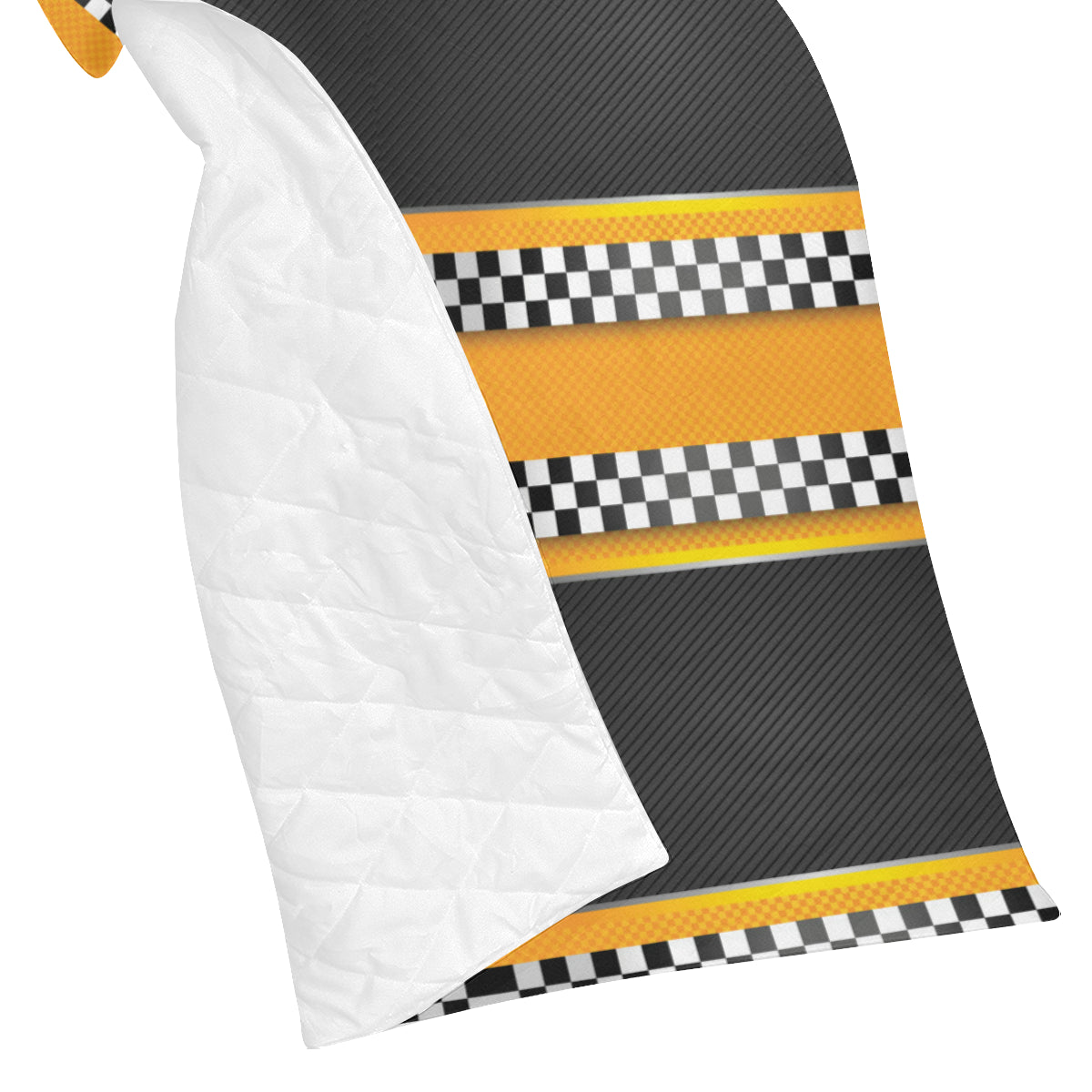 Checkered Pattern Print Design 01 Premium Quilt