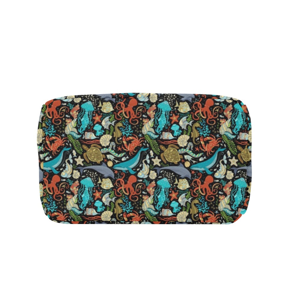 Underwater Animal Print Design LKS301 Insulated Lunch Bag