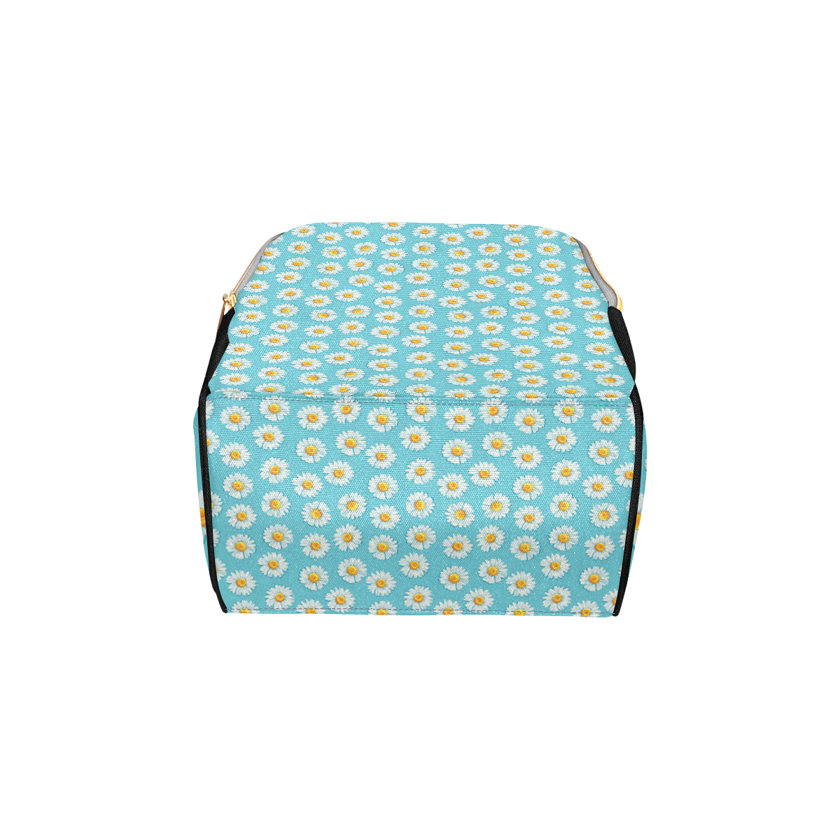 Daisy Pattern Print Design DS03 Diaper Bag Backpack
