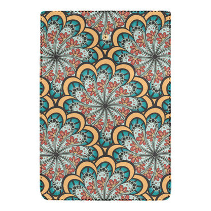Mandala Pattern Print Design 01 Women's Trifold Wallet