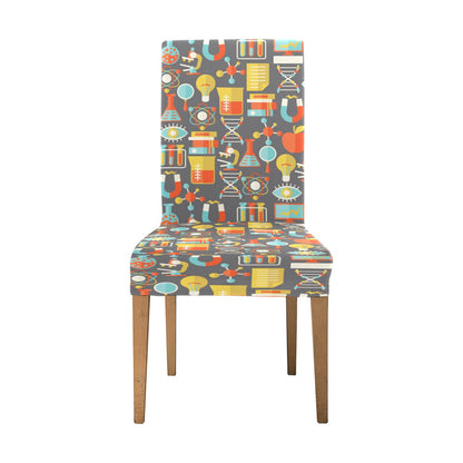 Science Print Design LKS302 Dining Chair Slipcover