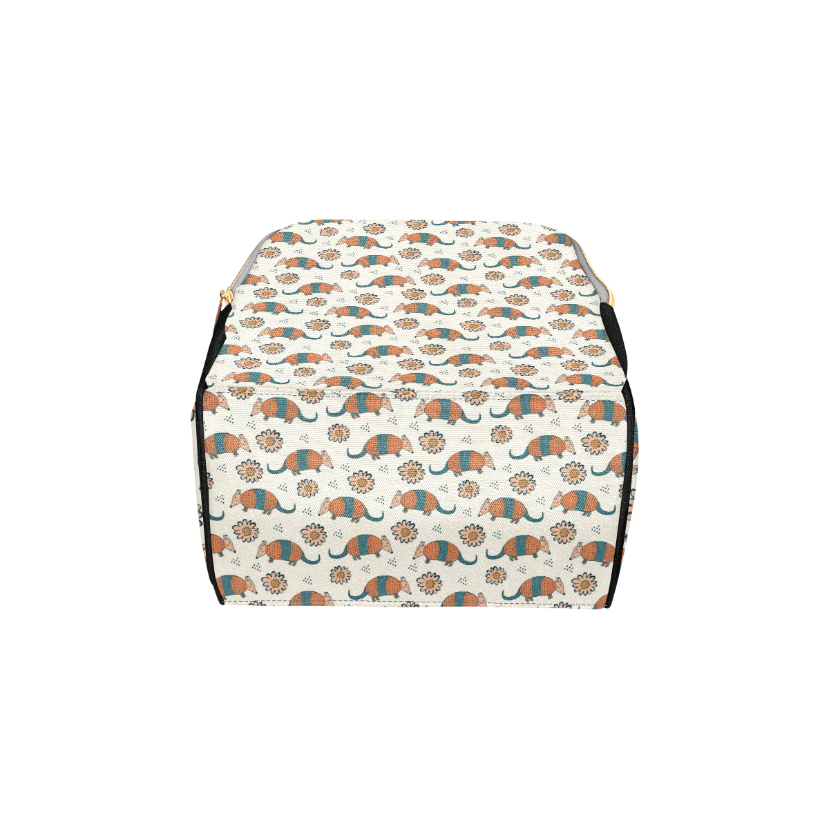 Armadillo Pattern Print Design 02 Diaper Bag Backpack