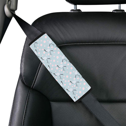Sakura Bird Print Design LKS304 Car Seat Belt Cover
