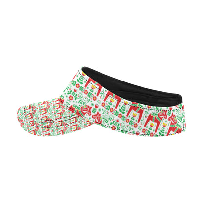 Swedish Dala Style Pattern Unisex Sun Visor