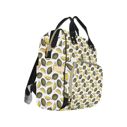 Durian Pattern Print Design DR03 Diaper Bag Backpack