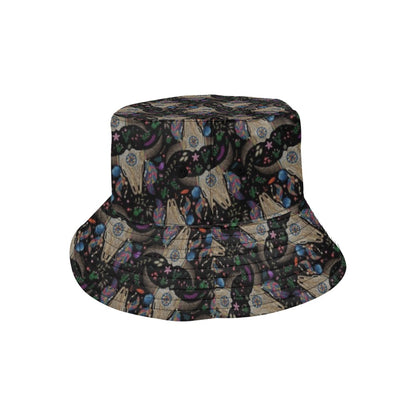 Buffalo Head Print Design LKS401 Unisex Bucket Hat