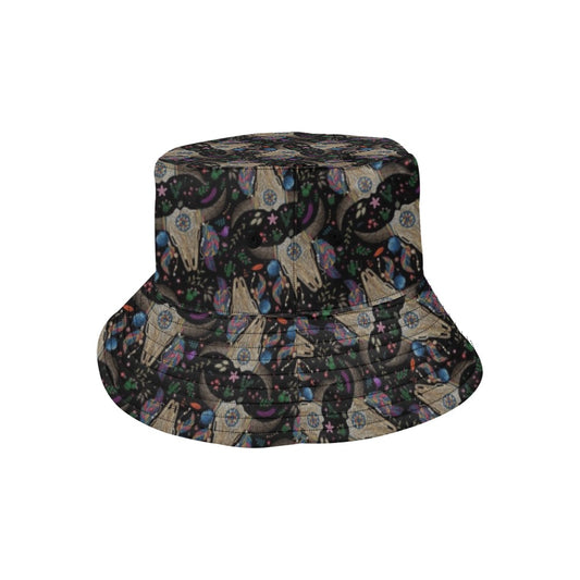 Buffalo Head Print Design LKS401 Unisex Bucket Hat