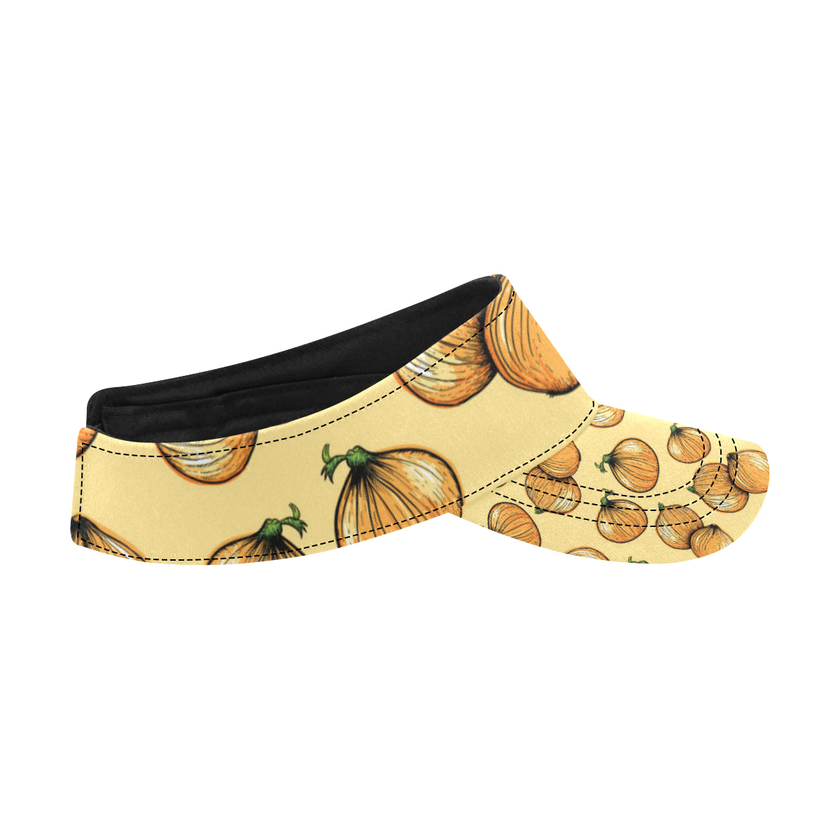 Onion Pattern Print Design A04 Unisex Sun Visor