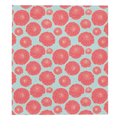 Marigold Pattern Print Design MR03 Premium Quilt