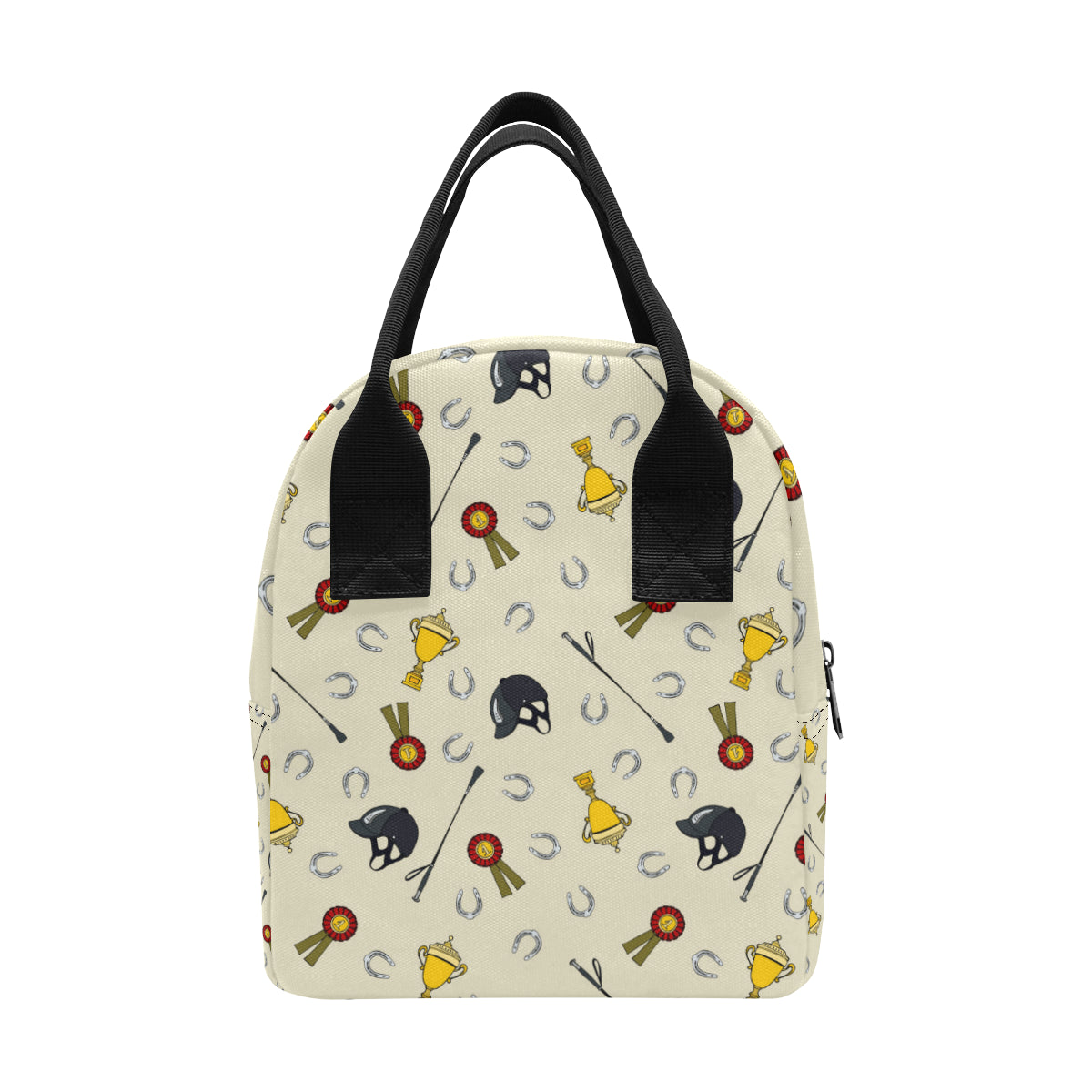 Equestrian Horseshoe Equipment Insulated Lunch Bag