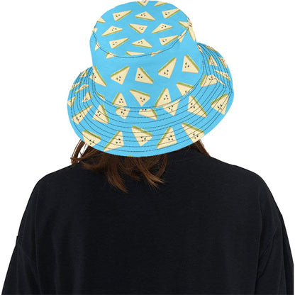 Sandwich Emoji Print Design LKS305 Unisex Bucket Hat