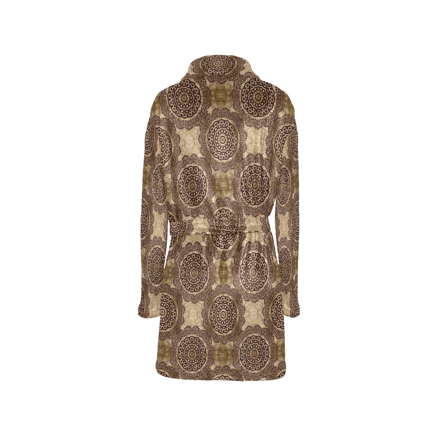 Ancient Greek Symbol Print Design LKS309 Women's Fleece Robe