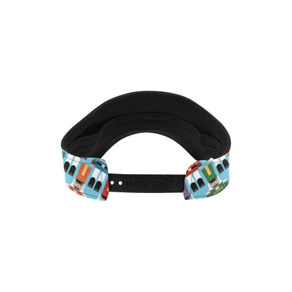 Nutcracker Pattern Print Design A02 Unisex Sun Visor