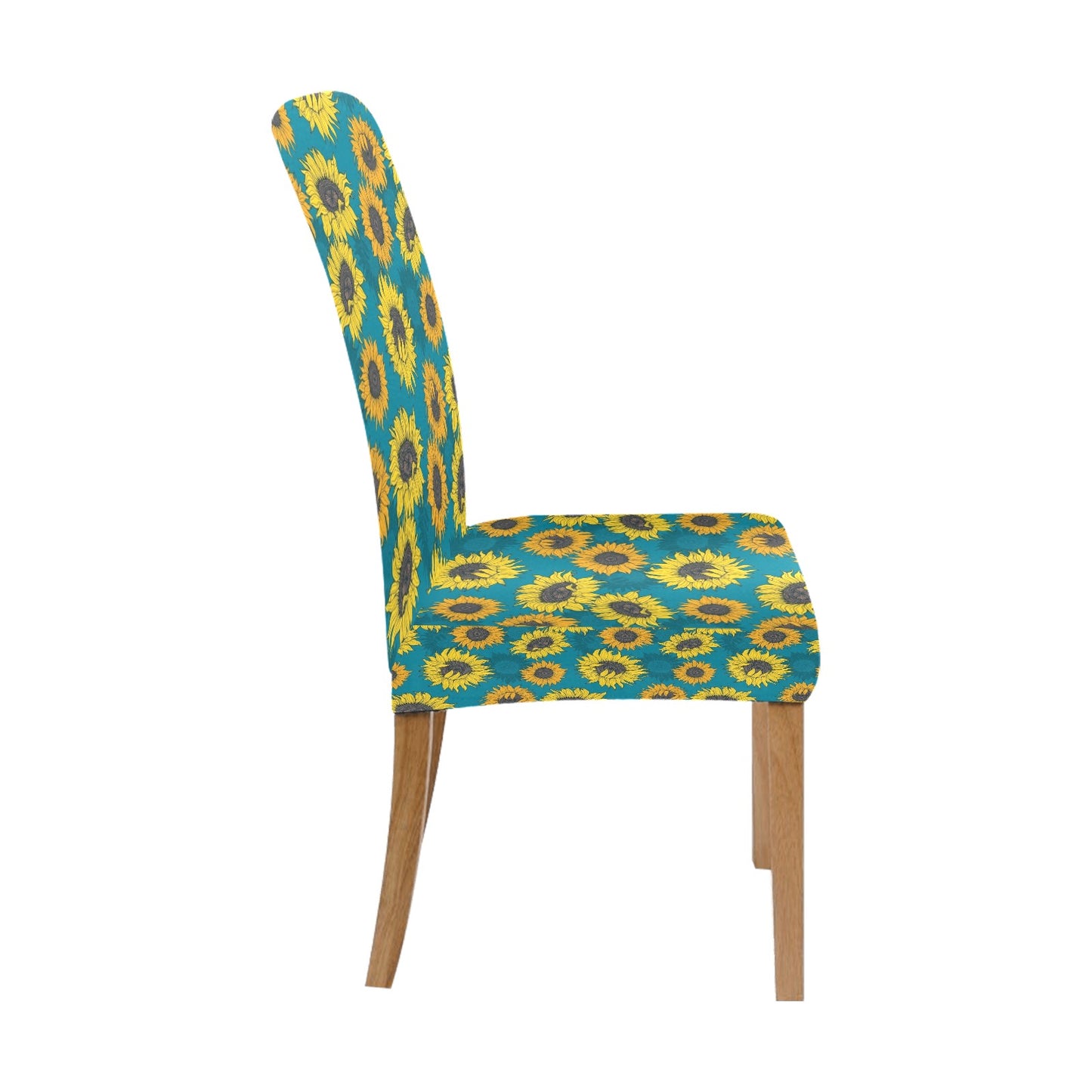 Sunflower Print Design LKS301 Dining Chair Slipcover