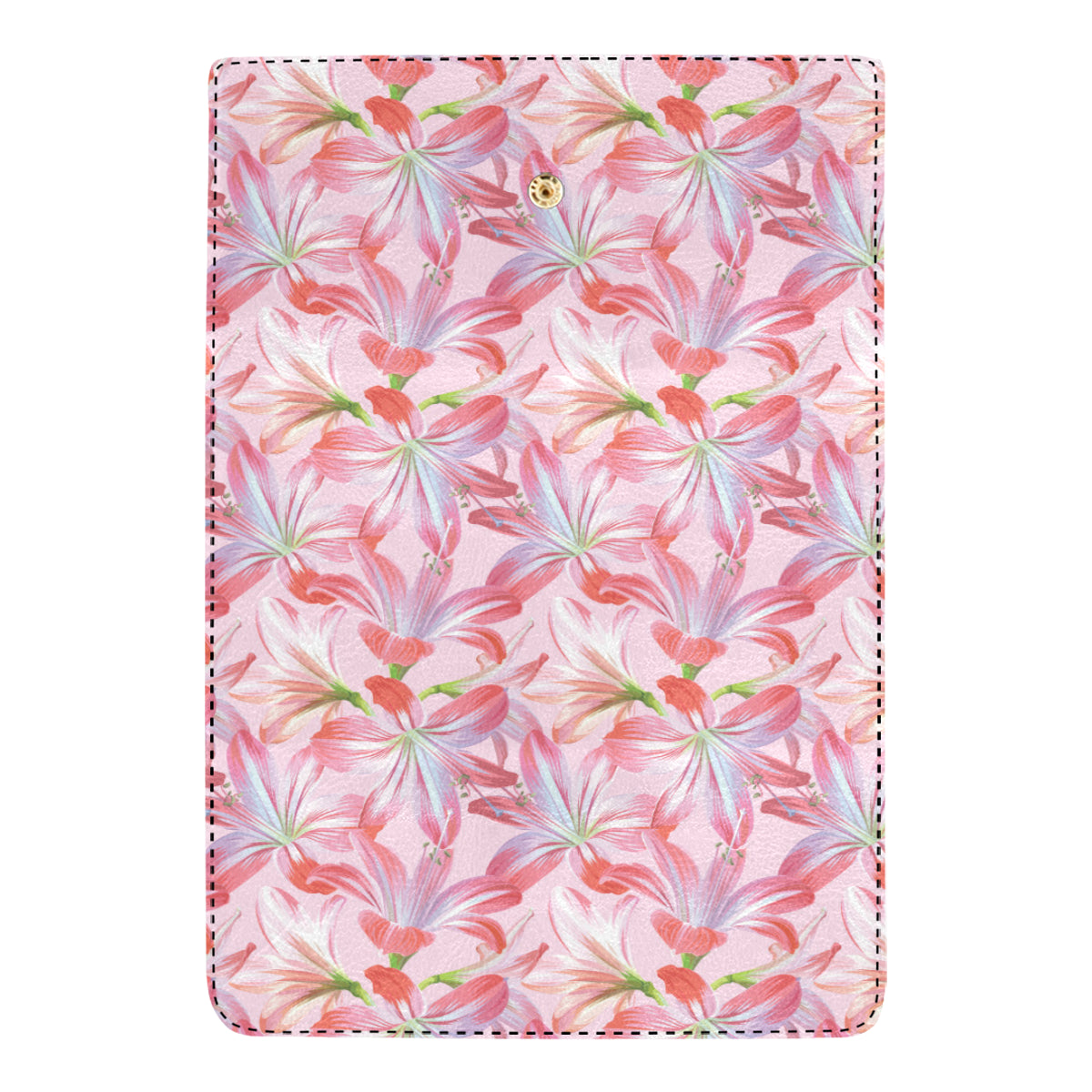 Amaryllis Pattern Print Design 02 Women's Trifold Wallet