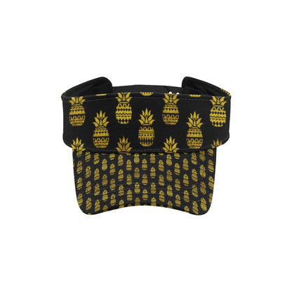 Pineapple Gold Tribal Style Print Unisex Sun Visor